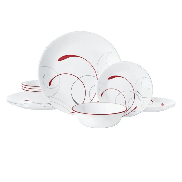 Corelle Dinnerware- Lightweight Splendor 12-piece Dinnerware Set, Service for 4
