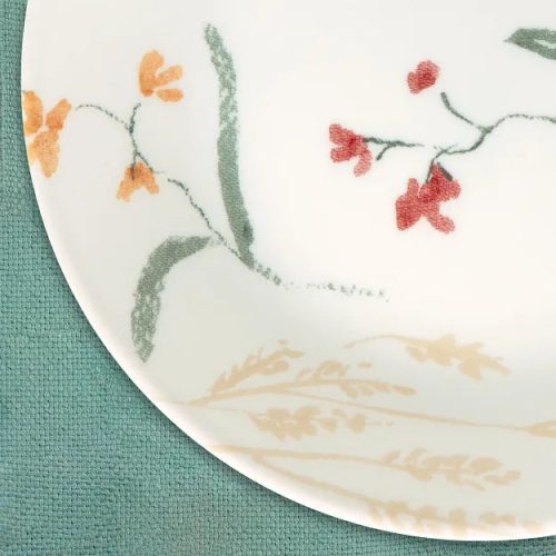 Corelle Dinnerware- Lightweight Wildflower Scatter 8.5 Salad Plate
