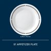 Corelle Dinnerware- Lightweight Brasserie 6.75 Appetizer Plate