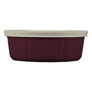 Corelle Dinnerware- Lightweight French Colors 2.5-quart Oval Baking Dish, Navy