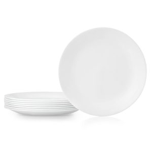 Corelle Dinnerware- Lightweight Winter Frost White 10.25 Divided Dinner Plate