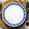 Corelle Dinnerware- Lightweight Cobalt Circles 16-piece Mugless Dinnerware Set, Service of 4 Corelle Dinnerware- Lightweight Cobalt Circles 12-piece Mugless Dinnerware Set, Service of 4