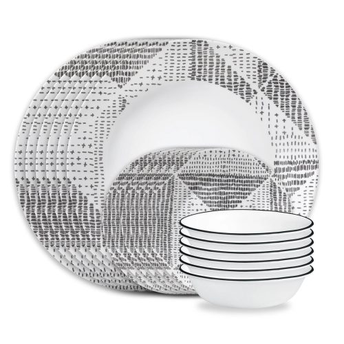 Corelle Dinnerware- Lightweight Odisha 18-piece Dinnerware Set, Service for 6