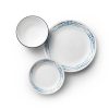Corelle Dinnerware- Lightweight Ocean Blues 18-piece Dinnerware Set, Service for 6