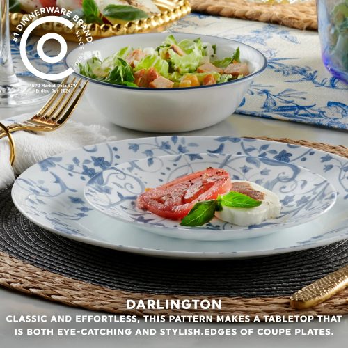 Corelle Dinnerware- Lightweight Artemis 12-piece Dinnerware Set, Service for 4