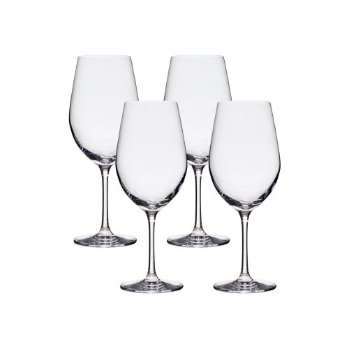 Corelle Dinnerware- Lightweight Tokyo Temptation Cabernet Glasses (4-Pieces), 16-ounce, Dishwasher Safe, Lead-free Crystalline