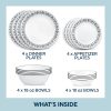 Corelle Dinnerware- Lightweight Cusco 16-piece Mugless Dinnerware Set, Service for 4 Corelle Dinnerware- Lightweight Cusco 16-piece Mugless Dinnerware Set, Service for 4
