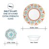Corelle Dinnerware- Lightweight Global Collection Terracotta Dreams 18-piece Dinnerware Set, Service for 6