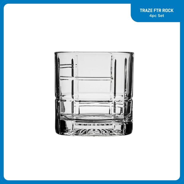 Corelle Dinnerware- Lightweight Traze FTR Rocks Glasses (4-Pieces), 12-ounce, Dishwasher Safe Corelle Dinnerware- Lightweight Traze FTR Rocks Glasses (4-Pieces), 12-ounce, Dishwasher Safe