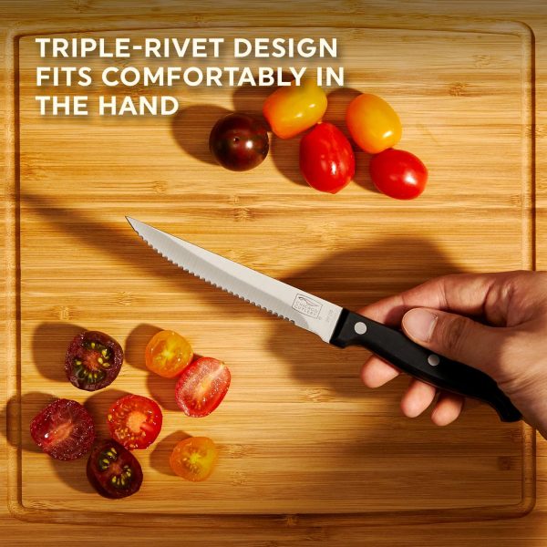Corelle Dinnerware- Lightweight Essentials® 4-piece Steak Knife Set