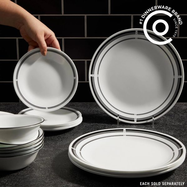 Corelle Dinnerware- Lightweight Brasserie 6.75 Appetizer Plate