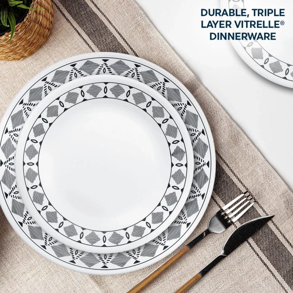 Corelle Dinnerware- Lightweight Cusco 16-piece Mugless Dinnerware Set, Service for 4 Corelle Dinnerware- Lightweight Cusco 16-piece Mugless Dinnerware Set, Service for 4