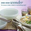 Corelle Dinnerware- Lightweight Winter Frost White 46-ounce Meal Bowl Corelle Dinnerware- Lightweight Winter Frost White 46-ounce Meal Bowl