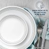 Corelle Dinnerware- Lightweight Mystic Gray 18-piece Mugless Dinnerware Set, Service for 6