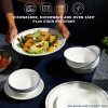 Corelle Dinnerware- Lightweight Caspian Lace 66-piece Dinnerware Set, Service for 12