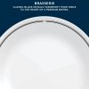 Corelle Dinnerware- Lightweight Brasserie 8.5 Salad Plate, 6-pack