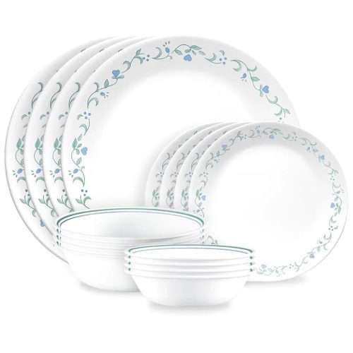 Corelle Dinnerware- Lightweight Bella Faenza 12-piece Dinnerware Set, Service for 4