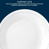 Corelle Dinnerware- Lightweight Caspian Lace 6.75 Appetizer Plate