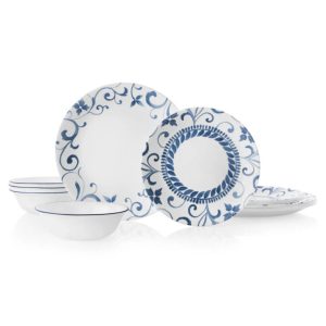 Corelle Dinnerware- Lightweight Bella Faenza 1-quart Large Serving Bowl