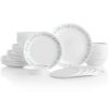 Corelle Dinnerware- Lightweight Country Cottage 66-piece Dinnerware Set, Service for 12