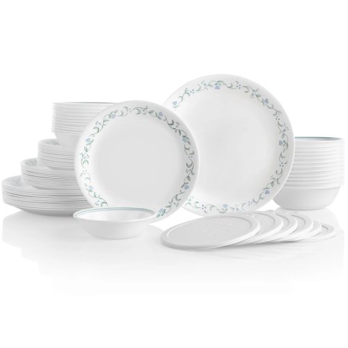 Corelle Dinnerware- Lightweight Simple Lines 18-piece Dinnerware Set, Service for 6