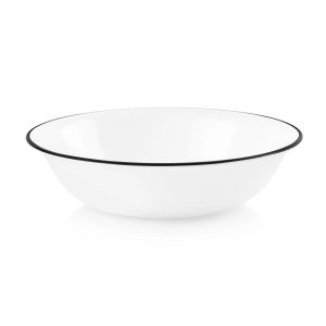Corelle Dinnerware- Lightweight Inked Poppy 10.25 Dinner Plate