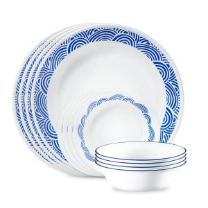Corelle Dinnerware- Lightweight Sadie 10.25 Dinner Plate