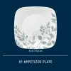 Corelle Dinnerware- Lightweight Square Amalie 6.5 Appetizer Plate