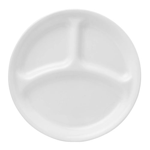 Corelle Dinnerware- Lightweight Pure White 9 Salad Plate