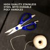Corelle Dinnerware- Lightweight Chicago Cutlery 2-piece Kitchen Shears in Blueberry and Blue Frost Corelle Dinnerware- Lightweight Chicago Cutlery 2-piece Kitchen Shears in Blueberry and Blue Frost
