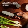 Corelle Dinnerware- Lightweight Essentials® 2-piece Santoku / Partoku Knife Set