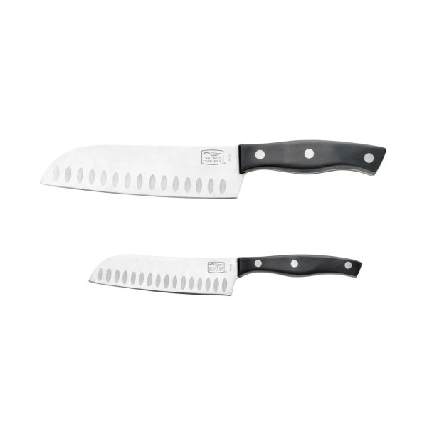 Corelle Dinnerware- Lightweight Ellsworth 2-piece Santoku Knife