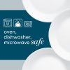 Corelle Dinnerware- Lightweight Cobalt Circles 6.75 Appetizer Plate