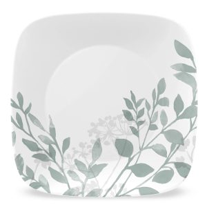 Corelle Dinnerware- Lightweight Square Amalie 9 Salad Plate