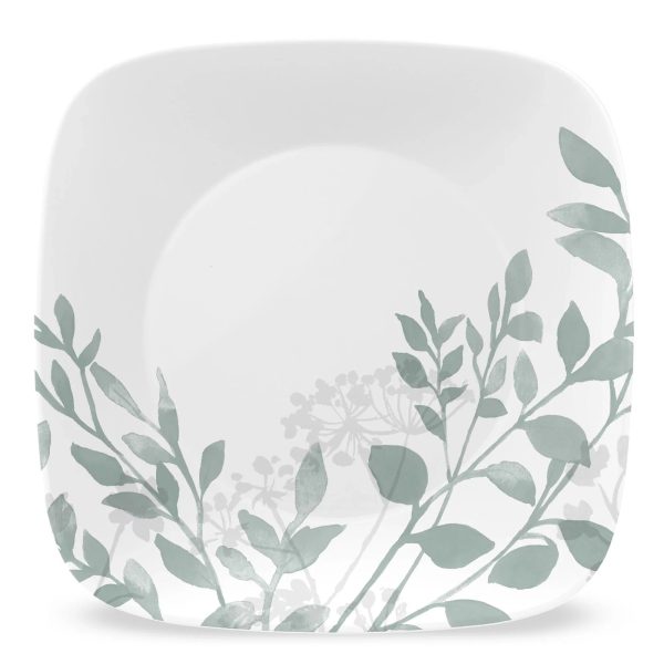Corelle Dinnerware- Lightweight Square Amalie 6.5 Appetizer Plate