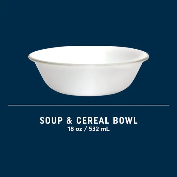 Corelle Dinnerware- Lightweight Anders 18-ounce Cereal Bowl