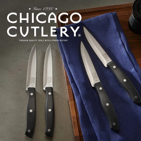 Corelle Dinnerware- Lightweight Ellsworth 4-piece Steak Knife Set