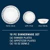 Corelle Dinnerware- Lightweight Winter Berries 18-pc Dinnerware Set, Service for 6