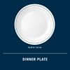 Corelle Dinnerware- Lightweight Caspian Lace 10.25 Dinner Plate