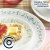 Corelle Dinnerware- Lightweight Country Cottage 16-piece Mugless Dinnerware Set, Service for 4