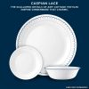 Corelle Dinnerware- Lightweight Caspian Lace 18-ounce Cereal Bowl