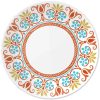 Corelle Dinnerware- Lightweight Global Collection Terracotta Dreams 10.25 Dinner Plate