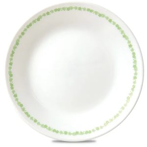 Corelle Dinnerware- Lightweight Spring Blossom Green 8.5 Salad Plate