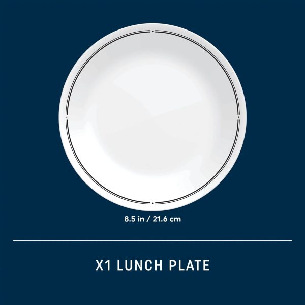 Corelle Dinnerware- Lightweight Brasserie 8.5 Salad Plate