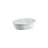 Corelle Dinnerware- Lightweight French White® 1.5-quart Oval Casserole Dish