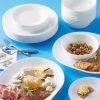 Corelle Dinnerware- Lightweight Winter Frost White 38-piece Dinnerware Set, Service for 12