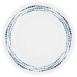 Corelle Dinnerware- Lightweight Ocean Blues 8.5 Salad Plate