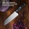 Corelle Dinnerware- Lightweight Ellsworth 2-piece Santoku Knife