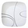 Corelle Dinnerware- Lightweight Simple Lines 10.5 Dinner Plate