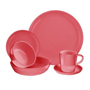 Corelle Dinnerware- Lightweight Curry Cream and Sugar Set